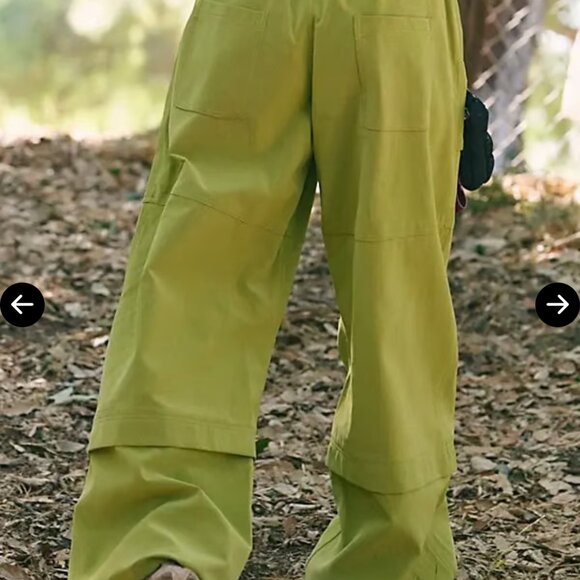 new FREE PEOPLE movement paradox pants in olive - Picture 5 of 5